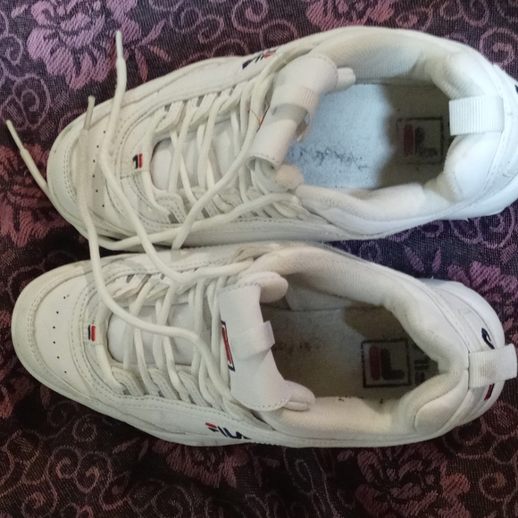 File White Disruptors - Picture 3 of 5